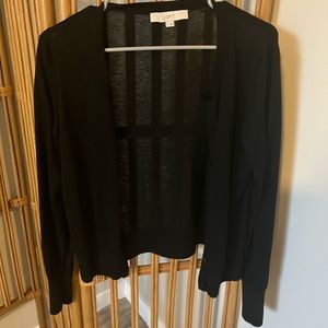 LOFT button up cardigan